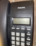 飞利浦(PHILIPS）电话机座机 固定电话 办公家用 免提通话 免电池 来电显示 CORD040蓝色  实拍图