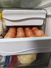 佳帮手鸡蛋盒冰箱保鲜收纳盒厨房用品透明鸡蛋储物盒子分格40格食品级 实拍图