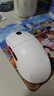 ATK 蜻蜓A9无线鼠标电竞游戏办公鼠标 有线/蓝牙/2.4G/星闪三模连接轻量化对称极简工学  A9 SE 白色 实拍图