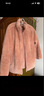 优衣库女装长绒摇粒绒拉链茄克/长袖外套夹克470137 11 粉红色 XL 实拍图