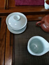 左茗右器三才盖碗茶杯单个景德镇陶瓷泡茶碗品茗公道杯功夫茶具三件整套装 A-1盖碗套组 实拍图
