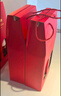 艺鸟红酒纸盒纸袋红酒盒包装袋手提袋葡萄酒盒瓦楞纸袋双支通用版 双支红卡（10个）升级加厚30% 实拍图