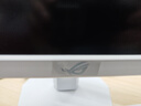 华硕（ASUS）ROG XG27ACMEG-W 27英寸显示器2K电竞显示器2K 240Hz超频260Hz HDR400 G-Sync 0.3ms响应 HDMI 2.1 实拍图