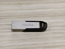 闪迪（SanDisk）64GB USB3.2 U盘 CZ550黑色 读速100MB/s 安全加密 数据恢复 学习办公电脑车载 高速大容量优盘 实拍图