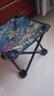 爆品椅子板凳小椅子户外钓椅马扎钓鱼便捷多功能超轻四角凳子马扎 户外小马扎-枫叶蓝色 实拍图