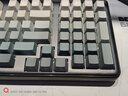 达尔优（dareu）A98专业版98配列无线三模机械游戏键盘RGB客制化Gasket结构8000mA天空轴V3-白烟青侧刻 实拍图