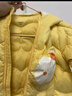 巴拉巴拉童装婴儿连体衣轻薄羽绒服宝宝衣服2025冬装抱衣爬服男童女童萌趣 黄色雪人-白鸭绒 90 cm-充绒量47g 实拍图