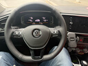 徐记 真皮手缝方向盘套适用大众迈腾ID.4X途观L朗逸id3速腾帕萨特探岳 黑皮-黑线(不打孔) 所有车型可定制 实拍图