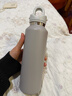 REVOMAX瑞虎学生保温杯男款军训杯子316不锈钢无螺纹喝水杯-格调灰592ml 实拍图