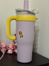 物生物保温杯女士水杯大容量巨无霸冰霸杯高颜值吸管杯学生杯子生日礼物 实拍图