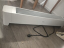 美的（Midea）【APP智能】石墨烯家用踢脚线取暖器 遥控电热电暖器 浴室速热电暖气 节能暖风机全屋升温HDS22LYR 实拍图