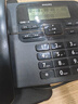 飞利浦（PHILIPS）电话机座机 固定电话 办公家用 家庭有线电话 来电显示 双接口 免电池 CORD118黑色 实拍图