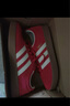 adidas「T头鞋」VL COURT复古休闲板鞋德训鞋男女阿迪达斯轻运动 浅猩红/暖香草色/黄色   41 实拍图