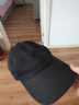 回力大头围棒球帽子男士潮流鸭舌帽女纯色休闲户外运动遮阳四季太阳帽 黑色 L 【59-65cm】加大加深适合大头围 实拍图