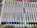 得力（deli）36色儿童学生水性丙烯马克笔PP盒装水彩笔生日礼物防水手绘咕卡荧光记号笔涂鸦美育 实拍图