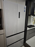 美的（Midea）真香系列508升法式多门四开门冰箱超薄平嵌双系统一级能效大容量星尘白BCD-508WUFPZM(E)国家补贴 实拍图