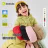 嘟嘟家儿童羽绒服抗寒过年冬装男童外套保暖冬季女童新年衣服 红色 90 实拍图