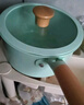 京东京造陶瓷奶锅 0氟家用辅食热奶泡面汤锅18cm绿色炉灶通用【双面不粘】 实拍图