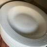 洁雅杰陶瓷盘家用白瓷盘子8英寸中式釉下彩餐盘菜盘汤盘微波炉可用6只装 实拍图