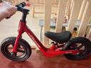 飞鸽（FG FLYING PIGEON）儿童平衡车2-6岁儿童滑步车宝宝平衡车儿童车带脚踏儿童滑行车 12寸 标配中国红 |发泡轮 实拍图