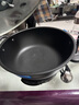 扬子电炒锅多功能家用铸铁电热锅电炒菜锅煎炒煮一体电饭锅电煮锅插电锅1-10人 经典款：四灯铸铁锅 30CM无蒸笼【加厚加深】 实拍图