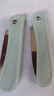 不锈钢折叠水果刀具家用切瓜果刀厨房去皮刀学生便携式分切果蔬刀 2种颜色各1把 实拍图