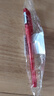 斑马牌（ZEBRA）【热门商品】中性笔 0.5mm子弹头签字笔 学生标记笔走珠水性笔 C-JJ100 JELL-BE 红色 单支装 实拍图
