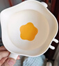 COOKSS婴儿蛋花辅食碗新生儿喂水喂奶训练吃饭硅胶吸盘碗宝宝餐盘 实拍图