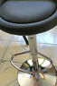 华恺之星 吧台椅 可升降吧台高脚椅 靠背椅银行企业前台椅家用 HK109黑色 实拍图