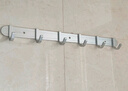 九牧（JOMOO）挂钩免打孔浴室置物架挂衣钩壁挂毛巾架太空铝6排浴室排钩939306 实拍图
