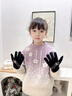 卡尔美（KELME）儿童手套面罩冬季保暖套装男童女童户外骑行防寒风围脖套骑车足球 实拍图