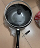 美的（Midea） 不粘锅炒锅平底煎炒锅32cm可立盖仿生荷叶不粘燃磁通用 实拍图