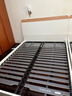 全友家居 原木奶油风板式床1.5米x2米实木床脚简约主卧室家用双人大床 实拍图