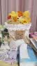 语森忆黄油小熊成品卡通玩偶公仔花束可爱少女心生日礼物女送闺蜜男女友 大号黄油小熊花束+礼袋 实拍图