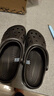 CROCS卡骆驰洞洞鞋贝雅男鞋女鞋轻便耐磨一脚蹬拖鞋休闲鞋|10126 黑色-001 41 /42(260mm) 实拍图