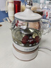 膳魔师（THERMOS） 迷你养生壶办公室煮茶器电水壶恒温电热水壶玻璃花茶壶养生杯 礼物 七夕情人节礼物 EHA-1602E-G(本白色） 0.55L 实拍图