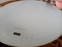 志高（CHIGO） 暖菜板带火锅2025新款加热板暖菜板电磁炉电动旋转餐桌转盘饭菜保温热菜神器家用多功能分区控温 60CM丨双区控温+白色 | 无火锅 实拍图