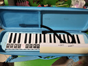 奇美37键专业级马卡龙色学生成人口风琴（马卡龙蓝、赠音符贴及吹管） 实拍图