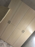 全友家居成品现代简约风大衣柜顶柜组合家用卧室家具柜子衣橱 【白橡木色】1.6m四门衣柜 多规格灵活组合+科学分区收纳 实拍图