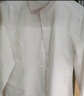 EAEOVNI长袖衬衫女商务免烫春夏职业装白色正装银行衬衣面试工作服修身OL 纯白色【V领】 37 【98-108斤】 实拍图