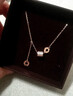 周大生小蛮腰项链送女生轻奢小众高级感纯银锁骨链生日礼物送女友 实拍图