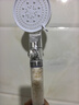 花栖之谷增压过滤花洒手持家用淋浴花洒+软管+底座+5个滤芯套装（银色） 实拍图