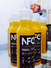 农夫山泉100%纯果汁NFC橙汁300ml*10瓶整箱鲜果冷压榨饮料礼盒热门商品 实拍图