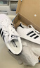 阿迪达斯 （adidas）三叶草小白鞋男女经典SUPERSTAR金标贝壳头板鞋运动鞋FU7712 JQ4098 （新款-黑标） 38.5 码/5.5uk/脚长23.5cm 实拍图