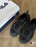 斐乐（FILA）跑步鞋老爹鞋男子跑步鞋MARSⅡ火星二代情侣款复古运动鞋休闲鞋 黑-BK-F12M141116F 40 实拍图