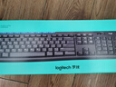 罗技（Logitech）MK275 键鼠套装 无线键鼠套装 办公键鼠套装 全尺寸 商务键鼠套装 带无线2.4G接收器 黑蓝色 实拍图