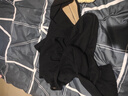 冬季保暖内衣套装加绒加厚驼绒防寒特厚男女发热秋衣秋裤衣 【半高领】黑色 3XL 建议150-170斤 实拍图