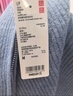 优衣库女装舒芙蕾拉链针织开衫/毛衣毛衫外套25新款480490 08 深灰色 L /160/88A 实拍图