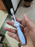 舒客宝贝（sakykids）儿童牙刷含氟刷丝防蛀细软刷毛护龈小刷头乳牙猫爪牙刷2-5岁1支装 实拍图