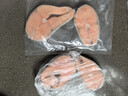 美威 冷冻智利轮切三文鱼排2-3片净重400g 大西洋鲑鱼 海鲜水产鱼类 实拍图